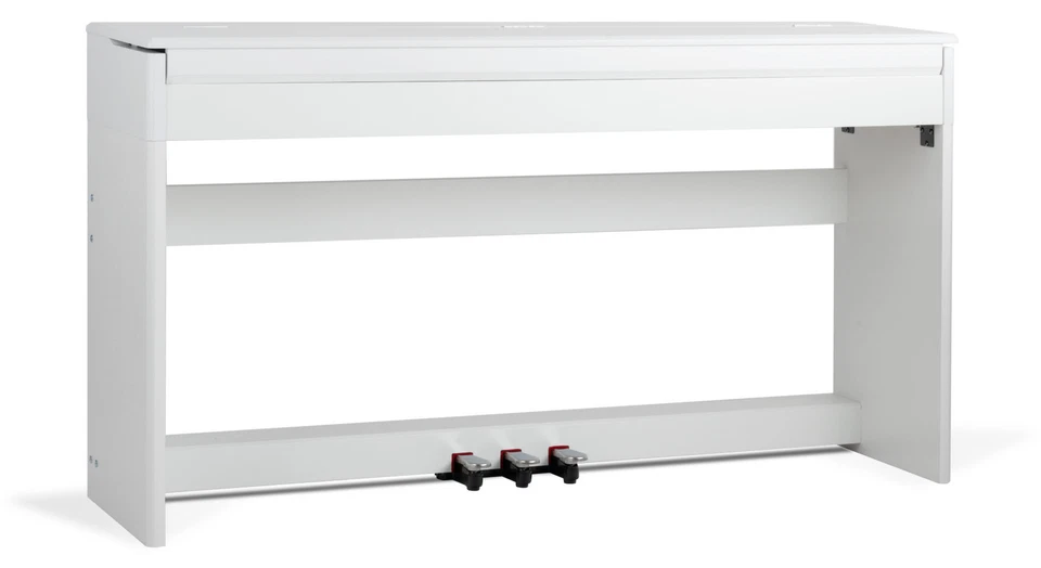 88 Tasten Digital Piano Klavier Set Bank Kopfhörer Schule Keyboard Weiß matt - Bild 2 von 4