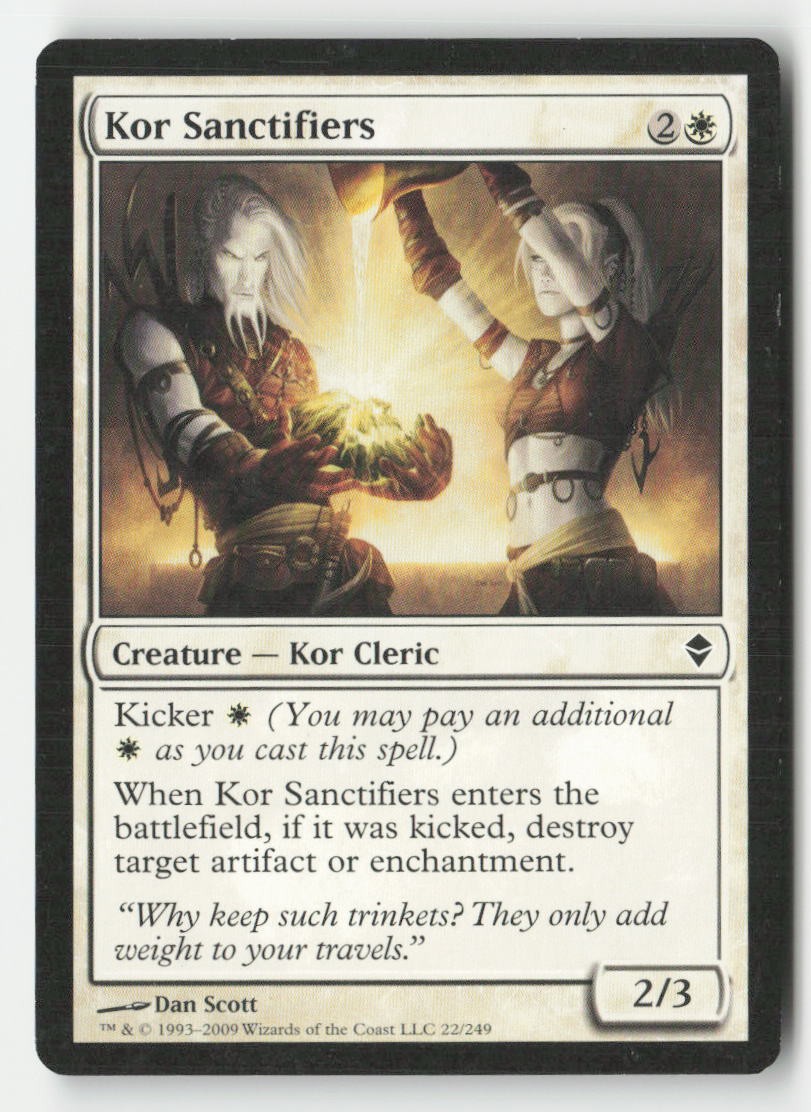 Kor Sanctifiers 3 Common Planechase Magic: The Gathering Near Mint