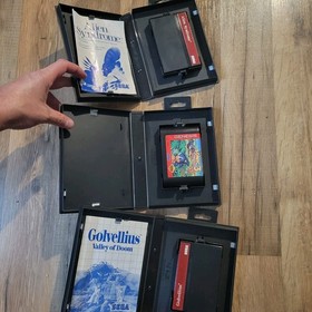 Sega Master System + Genesis Video Games Retro Game Lot
