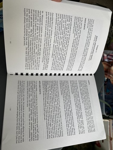 Making Money With Goats By Ellie Winslow PB Spiral Bound Farming Agriculture 4H - Picture 7 of 13