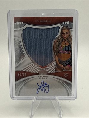 2023 Panini Chronicles Crown Royale WWE Liv Morgan Silhouettes /99