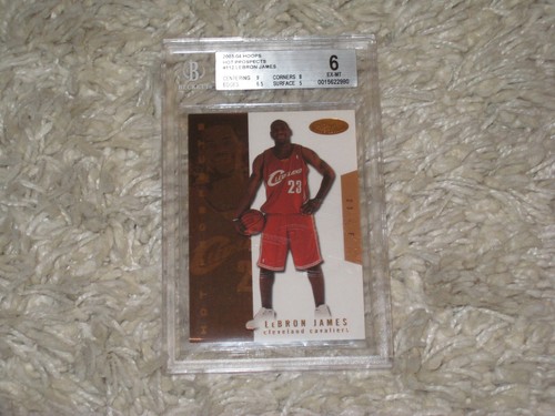 Lebron James #112 2003 Hoops Hot Prospects card