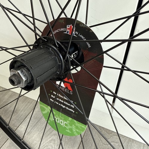 KX ROAD 700C DOUBLEWALL Q/R CASSETTE WHEEL RIM BRAKE (REAR) BLACK - Picture 11 of 24