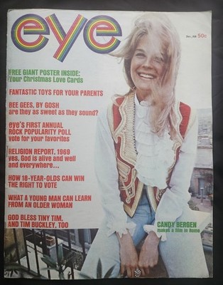 Vintage EYE MAGAZINE, 1968 1969; Includes Posters, Comic; Pre-Owned VG