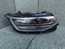 Vw Tiguan Driver Side Headlight 5nc941036g 2020-2024 Cracked Case Vw Tiguan Driver Side Headlight 5nc941036g 2020-2024 Cracked Case