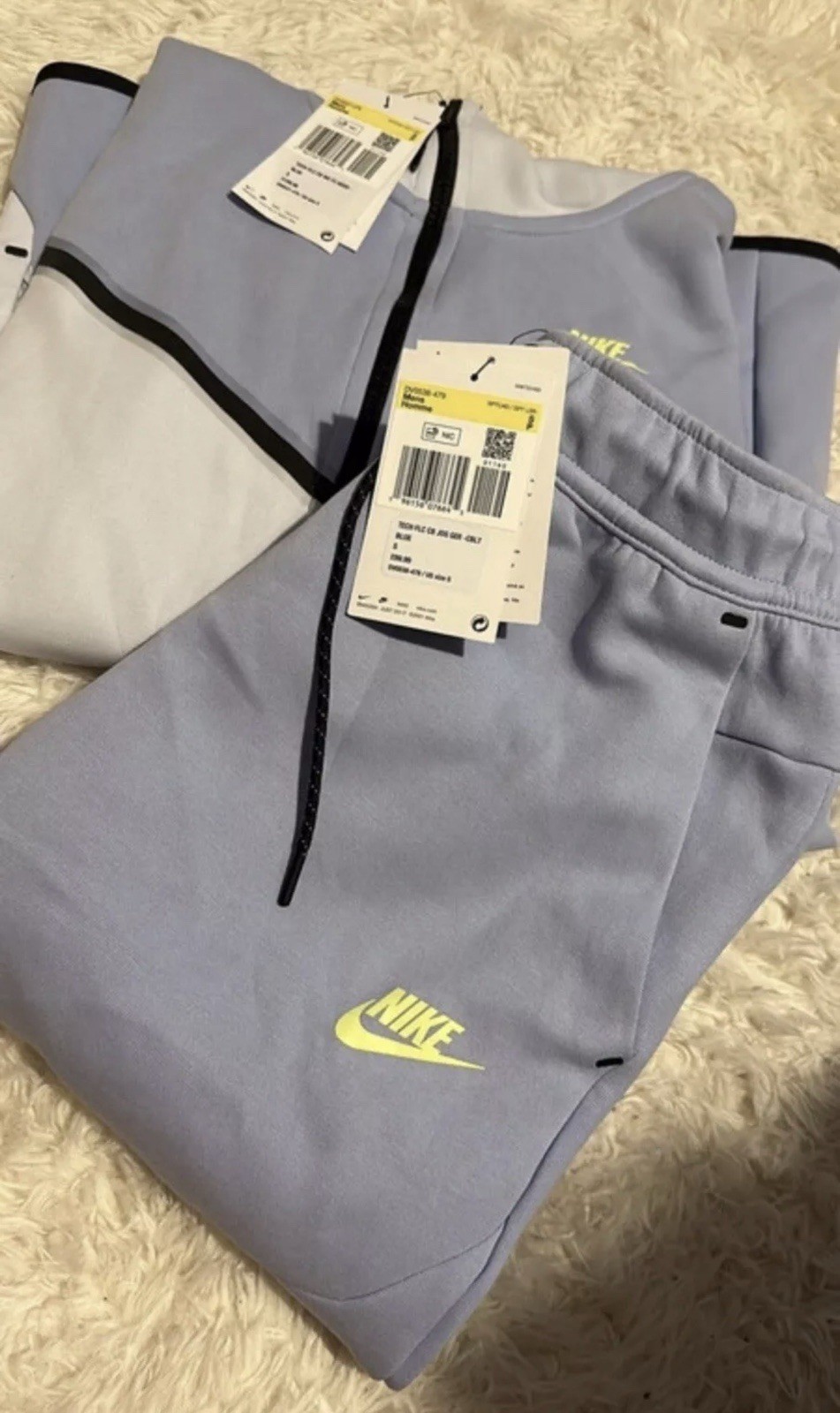 Nike Tech Fleece Tracksuit/Cobalt Bliss/Lemon Twist/ Size S/RARE/GIVE OFFERS🔥🔥 image 10