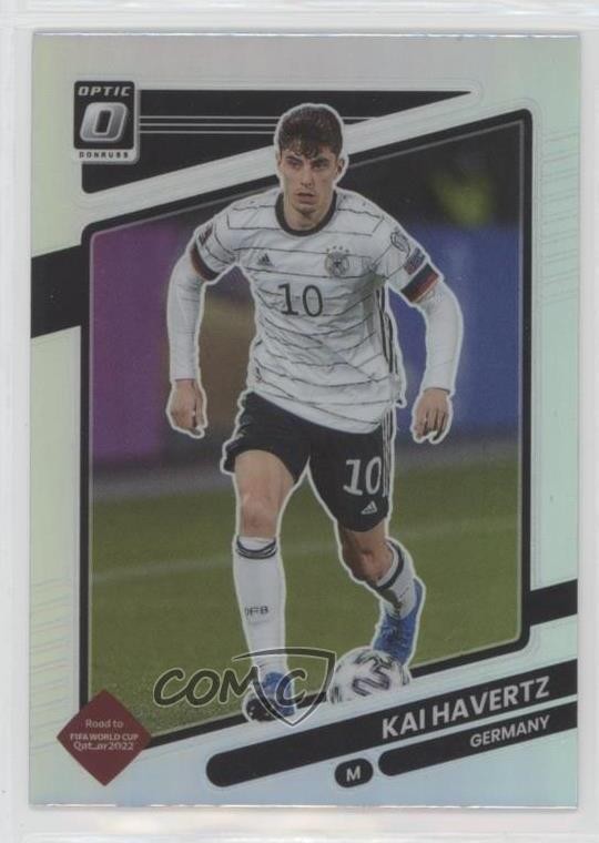 2021-22 Panini Donruss Road to Qatar Optic Holo Prizm Kai Havertz #67 0ms6