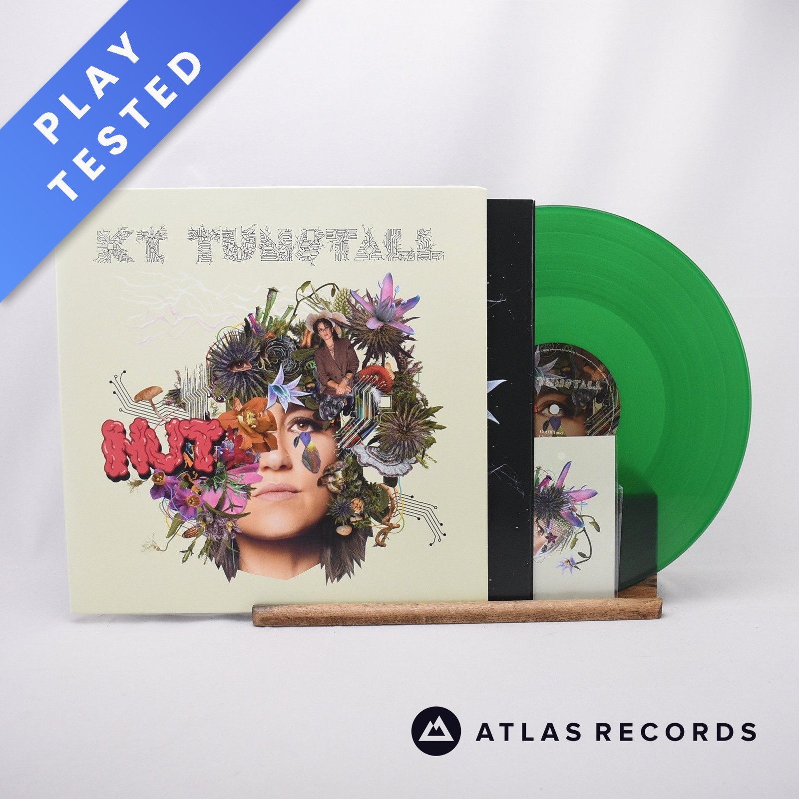 KT Tunstall Nut Green Lyric Sheet Signed Print LP Album Vinyl Record - NM/NM