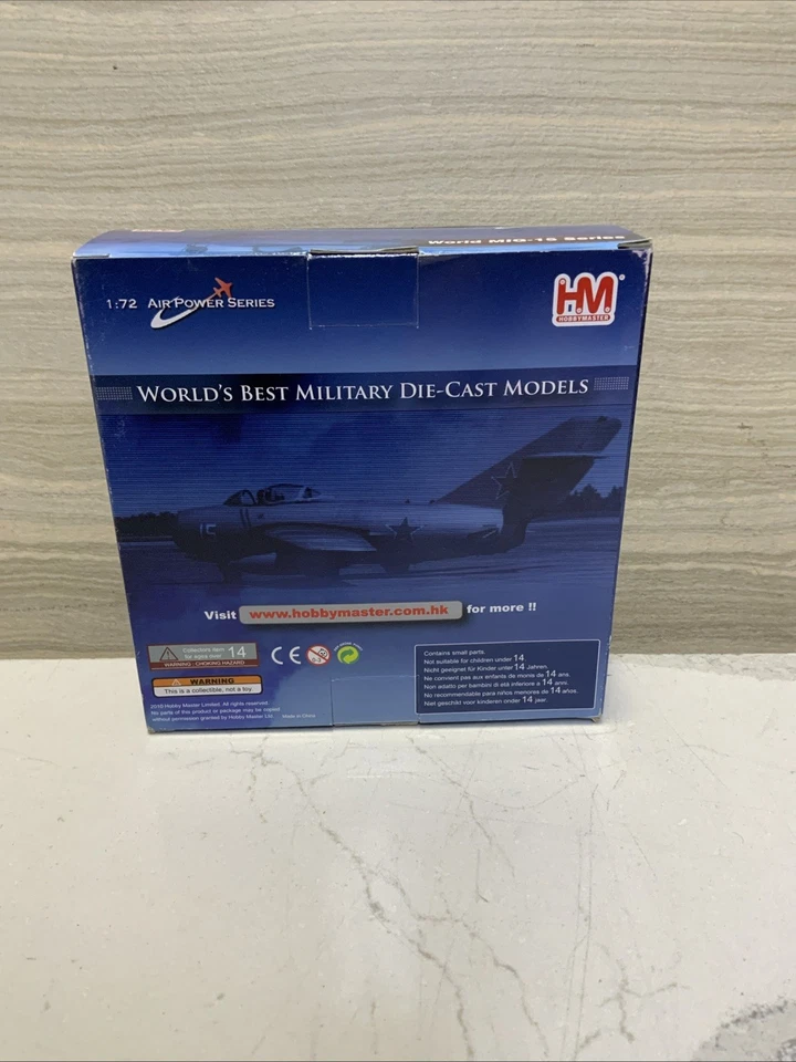 HOBBY MASTER 1:72 MIG-15BIS FAGOT LT JAROSLAV SRAMEK CZECHOSLOVAK AIR FORCE - Image 2 of 4