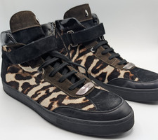 Roberto Botticelli Limited Leopard High Top Sneaker Herren UK 10 EU 44
