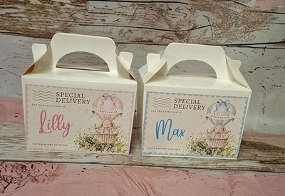 Personalisierte Ostern Sonderlieferung Leckerli Box 