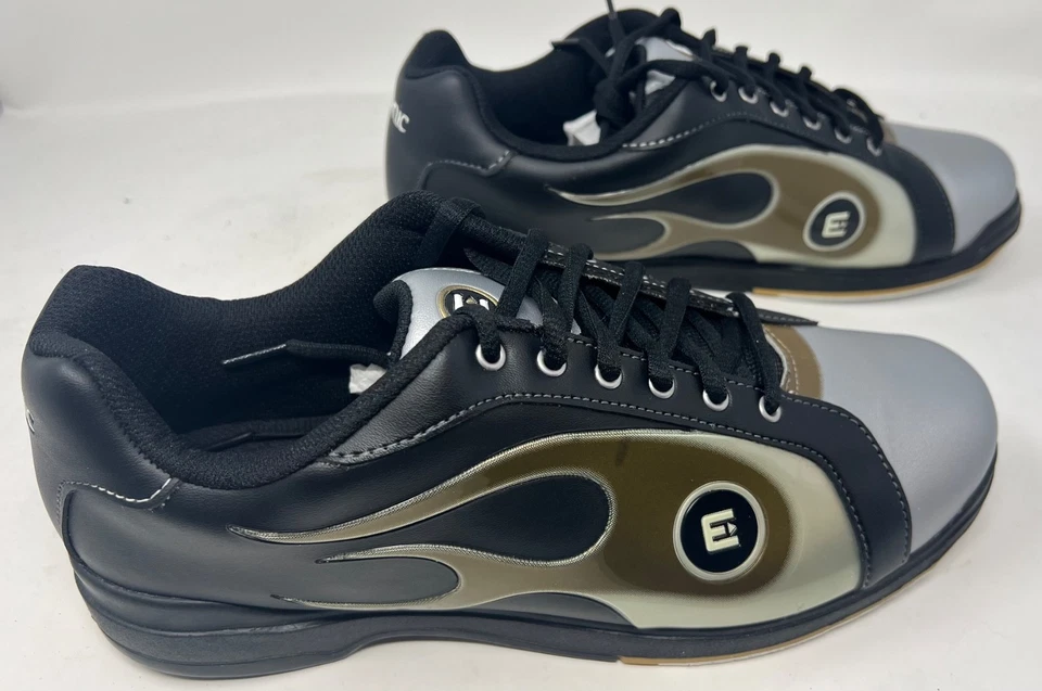 Zapatos de boliche Etonic Perfect Slide talla 10 para hombre con llama brillan en la oscuridad nuevos en caja Foto 3 de 4