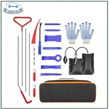 24PCS Professional Car Door Window Emergency Unlock Lock Out Auto Open Tool Kit