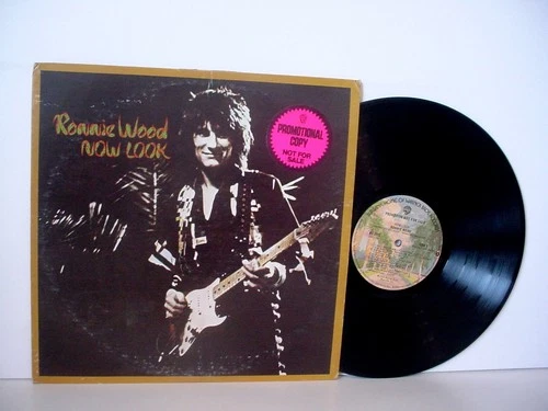 RONNIE WOOD Now Look PROMO 1975 WB BS 2872 Promotional Faces Rolling Stones