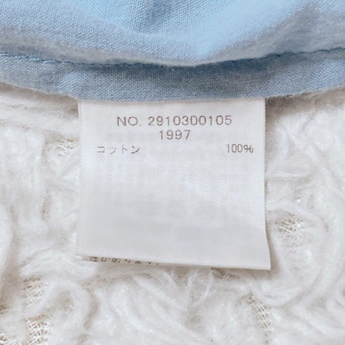 TEN x Ron Herman Maxi Koszula Sukienka Niebieska Bawełna Długi rękaw Japonia Darmowy rozmiar Casual - Zdjęcie 11 z 14