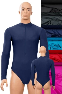 Herren Stringbody FRV lange Ärmel matt Sportbody stretch elastisch hauteng - Bild 1 von 3