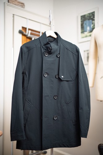 MW Bridgeman LT: Schoeller Dryskin Pea Coat - Men's Small, Mission Workshop - Picture 5 of 11