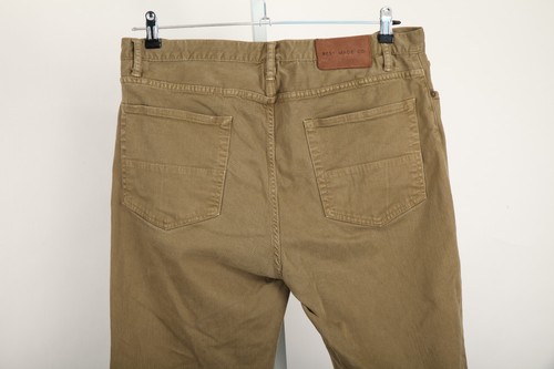 Best Made Hose Herren 38x34 Actual 36x32 Grün Chinohose Flatfront - Bild 5 von 15