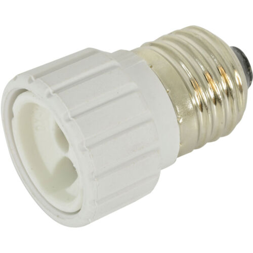 5x LED Spot Glühbirne Adapter E27 Edison Schraube auf Mini GU10 Bajonett Konverter - Bild 2 von 2