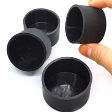 Rubber End Blanking Caps Black Silicone Pipe Bungs ID 2.8mm-60.5mm Seal Covers