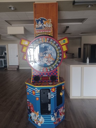 Sonic And Tales Spinner Arcade Game