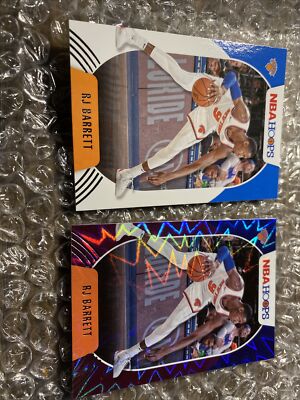 2020-21 Panini NBA Hoops Purple Explosion RJ Barrett New York Knicks