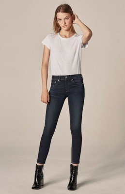 HIGH-RISE DENIM SKINNY JEANS $185 