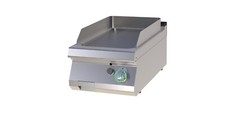Gas-Griddleplatte Tischger&auml;t Grillplatte Bratplatte 400x730x300 mm Edelstahl