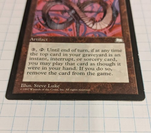 MTG Bosium Strip LP Rare Weatherlight - Picture 2 of 4