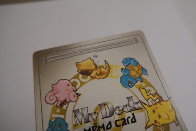 Pokemon TCG MyDeck Memo Card x2 Japanese (JP) 1996 | eBay