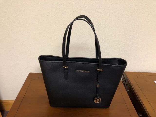 michael kors black tote