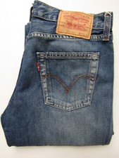 Levi's 529 Bootcut Damen Jeans W30 L32 Mid Blue Denim LEVF785