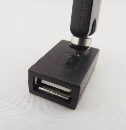 USB 2.0 A Female To Mini 5 Pin Male 360 Degree Rotation Angle Extension Adapter - Picture 5 of 5