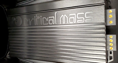CRITICAL MASS AMP AMPLIFIER MONO BLOCK CLEAN BASS SPL 1-CH UL12  CM-RA2000S SQ