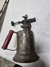 Vintage Antique Clayton & Lambert Brass Blow Torch Made in USA Steam punk A