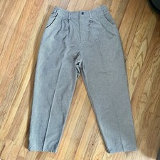 Lee Vintage High Waisted Pleated Houndstooth Pants