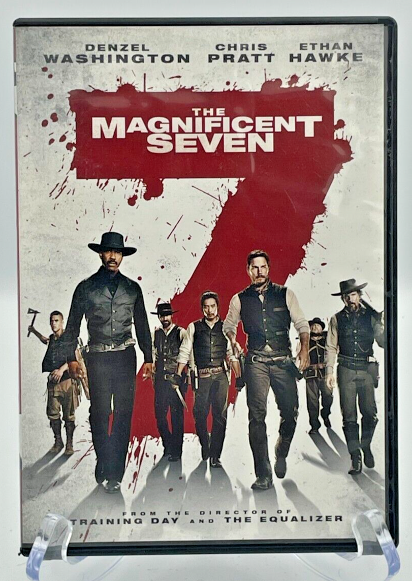 The Magnificent Seven DVD Denzel Washington Chris Pratt Ethan