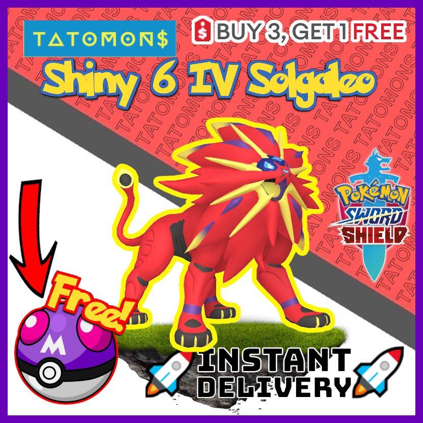 Pokemon Sword & Shield Shiny 6IV Zekrom! MAX EV 6IV! BRAND NEW! NOT  Solgaleo