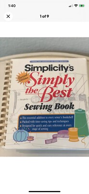 SIMPLICITY'S SIMPLY THE BEST SEWING BOOK 2001 REVISED EDITION