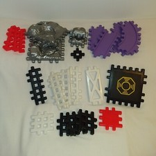 Vintage 1993 Little Tikes Waffle Blocks Space Set #0370 Space Station 23 pcs Lot