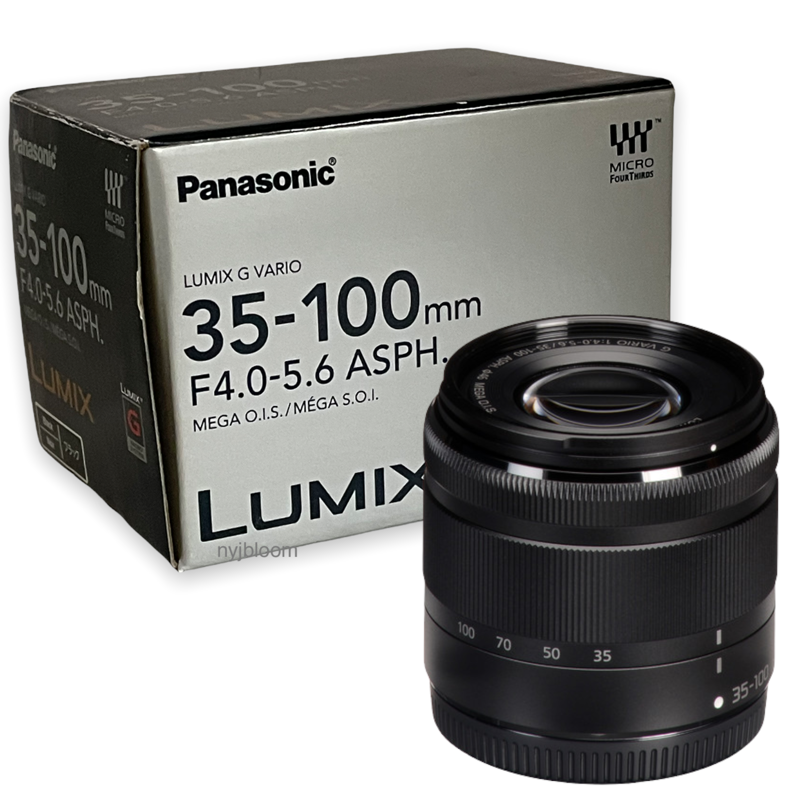Новый Panasonic LUMIX G VARIO 35-100 мм F/4.0-5.6 асферические. MEGA O.I.S.  объектив-черный