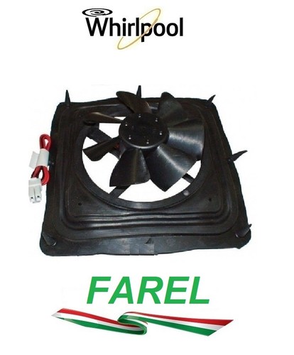 MOTOVENTILATORE VENTOLA PER FRIGO FREEZER 481202858346 WHIRLPOOL IGNIS  BAUKNECHT | eBay