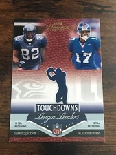 Darrell Jackson Plaxico Burress 2007 Prestige Touchdowns League Leaders #LL-19
