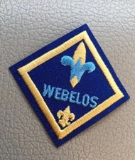BSA WEBELOS DIAMOND Cub Scout Rank Patch BSA Vintage Stiff MINT