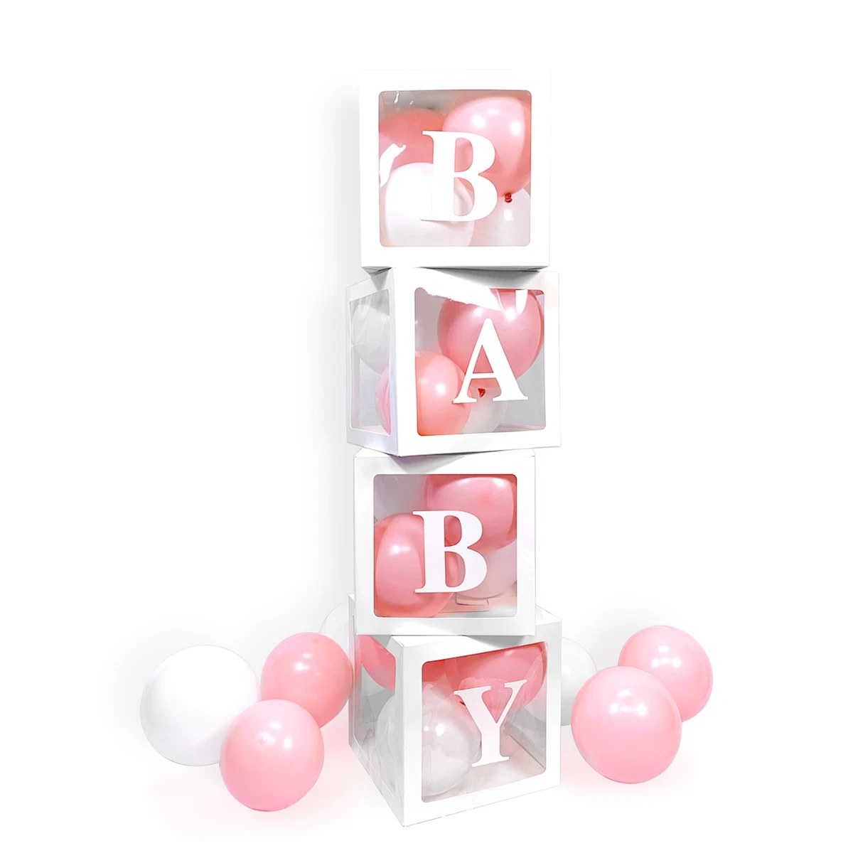 Pink baby blocks cheap