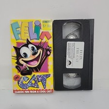 Felix the Cat Goose That Laid The Golden Egg VHS 1991 VCR Video Tape Movie