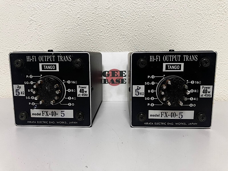 TANGO FX-40-5 Pair Output Transformers for Vacuum Tube TANGO FX-40-5 Pair Output Transformers for Vacuum Tube