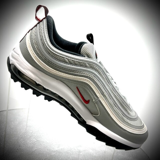 Nike Air Max 97 G Golf Silver Bullet CI7538-001 Men's Size 14