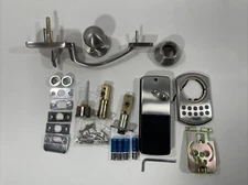 Keypad Deadbolt, Tacklife Electronic Keypad Lock  Satin Nickel- EKPH1A