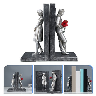  2 Pcs Buchstützen Für Das Büro Langlebige Bücherregal Zubehör